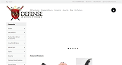 Desktop Screenshot of defenseoutfitters.com
